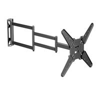 Suptek Corner TV Mount with 40 inch Extension Arm, Long Arm TV Mount for Most 26-65 Inch TVs, Swivel and Tilt Full Motion TV Bracket Max VESA 400x400mm, Holds up to 88 lbs, A1L