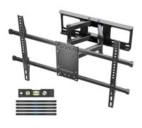 Suptek Full Motion TV Bracket for 32-84" TVs | 75/70/65/55/50/48/43/42/40 Inch Swivel Wall Mount | Space Saving Tilt Design | Fits Wood Studs & VESA 600x400mm, Max Hold 60kg MA01A