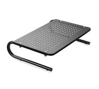 suptek Monitor Stand Riser, Metal Screen Riser Stand for Laptop, Computer, Printer and All Flat Screens, PC Stand with Vented Platform and Extra Underneath Storage, Hold up to 20KG