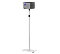 suptek Projector Stand Floor Adjustable Height from 1015 to 1385mm Universal Projector Floor Mount 360 Degree Rotation, White PR001FW