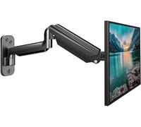 suptek VESA 75/100 Wall Mount for 13-32 Inch LED/LCD/TV Screen up to 9 kg, Monitor Mount with Fully Adjustable Gas Station, Height Adjustable, Tilt and Swivel