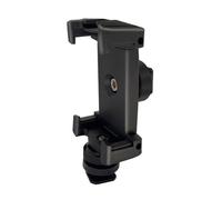 Suptig Adjustable Power Bank Holder with 2 Cold Shoe Mount for Camera Rig, Phone Mount.