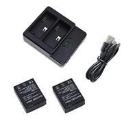 Suptig Battery (2 Pack) and Daul Charger for Gopro HERO3/Gopro HERO3+ and Gopro AHDBT-301/AHDBT-302