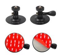 Suptig Flexible Adhesive Sticky Mount Compatible For Gopro Hero 13 12 11 10 9 8 7, Dji Action, Insta 360, Akaso Mount To Helmet, Car, Dashboard, Motorcycle etc.