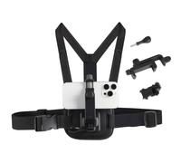 Suptig Phone Chest Mount Phone Harness Strap Holder Compatible for iPhone, Samsung, Gopro, DJI Action, Cell Phones Action Cameras POV/VLOG