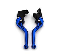 SUPURGTMCM Brake Handle Lever Motorcycle CNC Alnuminum Short Style Brake Clutch Levers for CB600F 2007-2013 for CBR600F 2011-2013 Motorcycle Clutch(Blue)