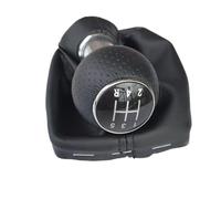 SUPURGTMCM Gear Shift Knob for A3 8L 2000-2003 5 Speed 6 Gear Shift Knob Collars Manual Stick Head Car Gear Knob(12345R-23mm)