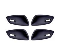 SUPURGTMCM Interior Inside for BMW 3 Series E90 E91 2005-2012 LHD RHD Car Door Inner Handle Bowls Cover Trim Replacement Door Handle(4 pcs Black)