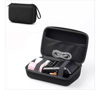 SUPVAN T50M Pro & G15M Mini Label Maker Storage Case, Waterproof and Shockproof, Oxford Hard Carrying Case for Organization Protection of Mini Bluetooth Label Printer, Black (Case Only)