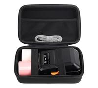 SUPVAN T50M Pro Label Maker Storage Case, Waterproof and Shockproof, Oxford Hard Carrying Case for Organization Protection of Mini Bluetooth Label Printer, Black (Case Only)