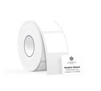 SUPVAN T50M Series Personalized Address Labels, 25 mm x 25 mm 260 Blank Labels/Roll, Waterproof Oilproof Highly Adhesive Auto Detect Labels for Mailing, Wedding Invitation, and More