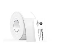 SUPVAN T50M Series Personalized Address Labels, 25 mm x 54 mm 140 Blank Labels/Roll, Waterproof Oilproof Highly Adhesive Auto Detect Labels for Mailing, Wedding Invitation, and More