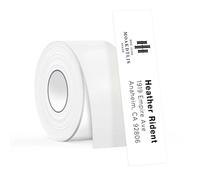 SUPVAN T50M Series Personalized Address Labels, 50 mm x 104 mm 70 Blank Labels/Roll, Waterproof Oilproof Highly Adhesive Auto Detect Labels for Mailing, Wedding Invitation, and More