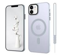 SupVict iPhone 11 Case Magnetic, Phone Case iPhone 11 Compatible with MagSafe Ultra Slim Thin Translucent Matte Back, Shockproof Anti-Yellow Protective Cover Case for iPhone 11 Hell Gray