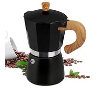 Supvision 3 Cup Moka Pot Aluminum 150ml Italian Coffee Maker Stovetop | Espresso CoffeeMakers Mocha Pot Percolator Greca Coffee Maker for Electric Ceramic Stove Portable for Easy Brewing