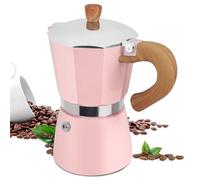 Supvision 3 Cup Moka Pot Aluminum 150ml Italian Coffee Maker Stovetop Espresso CoffeeMakers Mocha Pot Percolator for Electric Ceramic Stove Classic Greca Cafe Makers Portable for Easy Brewing