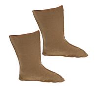 SUPVOX 1 Pair Men Winter Insulated Boots with Heated Boot Liners for Fishing Hiking and Outdoor Activities Thick Thermal Sock Comfort for Cold Weather