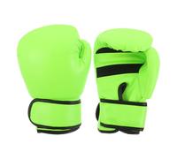 SUPVOX 1 Pair Sports Boxing Gloves Full Punching Blocking Boxing Gloves for Kids Karate Taekwondo Sparring Training Light Green