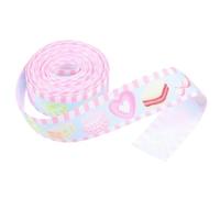 SUPVOX 1 Roll 25mm Wide Candy Ice Cream Printed Grosgrain Ribbon DIY Packing and Present Wrapping Ribbon for Crafts and Decoration
