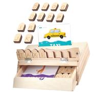 SUPVOX 1 Set Alphabet Spelling Game Matching Letter Learning for Fun Cognitive Development Parent Interaction Birthday for Early Education