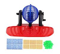 SUPVOX 1 Set Bingo Lottery Machine Educational Game for Material Activity for Home Parties Enhances Visual Perception Coordination