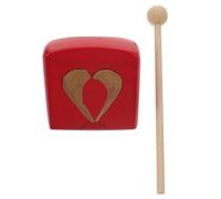 SUPVOX 1 Set Buddhist Wooden Knocker Percussion Instrument for Safe Early Education for Music and Meditation Birthdays and Holidays
