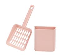 SUPVOX 1 Set Cat Litter Nip Scoop Conditioner Deodorizer Outdoor Cleaning Para Kitten Cat Litter Holder Feeder Cat Litter Tools Enclosure Cat Tree Shedding Poop Covered Pink Abs