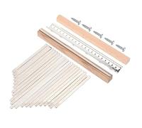 SUPVOX 1 Set DIY Kalimba Kit Complete Thumb Piano Assembly Accessories Set for Music Enthusiasts Key Kalimba Replacement Parts Bridge Saddle for Homemade Instruments