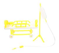 SUPVOX 1 Set Emulating Infusion Bottle Plaything Set Bed Hospital Bed for Simulation Medical for Pretend Play for Role Playing and Imaginative Fun Random Color
