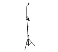 SUPVOX 1 Set Floor Microphone Stand Adjustable Height Tripod Mic Rack for Stage Weddings and Live Events Stable Support with Strong Stability for Reduced Vibration