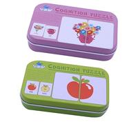 SUPVOX 1 Set Funny Puzzle Game for Educational Playthings with Fruit Daily Necessities Engaging Early Learning for Enhances Parent Interaction Cognitive Skills