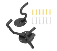 SUPVOX 1 Set Guitar Wall Mounted Hanger Horizontal Ukulele Hook Display Rack for Bass and Electric Guitar Sturdy Design with Installation Screws Portable and Lightweight Holder