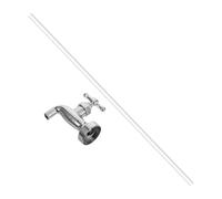 SUPVOX 1 Set Invisible Flowing Spout Water Fountain DIY Courtyard Faucet with Acrylic Tube Easy Installation for Unique Garden Features Durable Outdoor Use Water Saving Design
