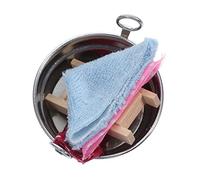 SUPVOX 1 Set Mini House Ornament of Washbasin and Scrubber Decor for DIY Dollhouse Landscaping Scene Layout Decoration for and Friends Sharing