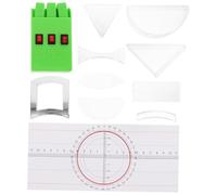 SUPVOX 1 Set Optical Experiment Equipment Multifunction Reflector Dial Linear Light Science Teaching Tool Physical Optics Experiment Physical Optical Kit Science Kits for Optics Plastic