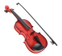 SUPVOX 1 Set Portable Realistic Violin for Simulation Musical Instrument Lightweight Sturdy Design for Music Performance for Interest Cultivation Learning Rhythms