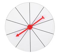 SUPVOX 1 Set Rotatable Prize Wheel Fortune Game for Raffles Parties and Celebrations Decorative Spin Wheel for Fun and Entertainment