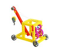 SUPVOX 1 Set Stem Science Learning Kit DIY Crane Model for Educational Assembly for Enhance Observation Thinking Analytical Skills Fun and Engaging DIY Craft Experience