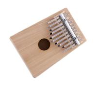 SUPVOX 10-Note DIY Kalimba Thumb Piano for Children, Pine and Plywood, Beige, Hand-Painted Practice Instrument for Boys and Girls Painting and Creative Play