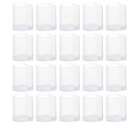 SUPVOX 10 Pairs High Heel Protector Clear Latin Betty Dance Shoes Non Slip Wearproof Size S (Transparent)