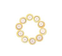 SUPVOX 10 Pcs 29mm Diameter Piezo Disc Element Set, Piezoelectric Diaphragm for Guitar Pickup and Acoustic Instrument Sensors, Small Copper Film Gaskets for Music Equipment