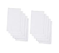 SUPVOX 10 Pcs Cotton Diaper Inserts Reusable Washable Cloth Diaper Liners with Soft Breathable Material for Newborns and Boy Girl Multipurpose Burp Cloths Preventing Spit Up Stains