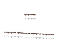 SUPVOX 10 pcs Miniature House Hooks Tiny Hanging Hooks for Miniature Kitchen Accessories DIY Mini House Decoration Dollhouse Clothes Replacement Realistic Micro Landscape