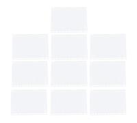 SUPVOX 10 Pcs PVC Binder Zipper Pockets A5 A6 B5 Multi-Functional Document Filing Bags Loose-Leaf Storage Pouches for Office and School Use