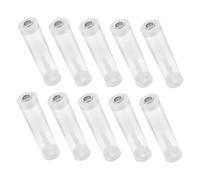 SUPVOX 10 Sets Outdoor Insect Collector Tubes with Breathable Design Transparent Bug Collection Containers for Camping Hiking Nature Exploration Suitable for Butterflies Fireflies Beetles