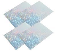 SUPVOX 10 Sheets Printable Sticker Paper for Printer, Lightweight PVC Vinyl Labels with Waterproof Adhesive, A4 210x297mm Size, for Inkjet and Laser Printers in Office Supplies