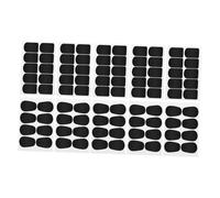 SUPVOX 10 Sheets Saxophone Clarinet Mouthpiece Cushions Protective Tooth Pads for Alto Tenor Sax Transparent Patches for Durable Instrument Comfort and Long Term Use