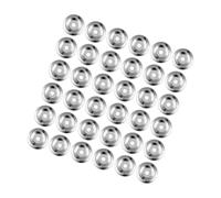 SUPVOX 100 Pcs Drum Cymbal Rings for Drum Sets and Tambourines, Made of Stainless Iron with Pure Sound Quality and Easy Installation, for Recordings and Practice Sessions