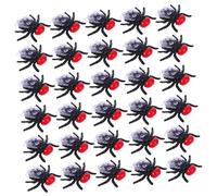 SUPVOX 100 pcs Realistic Fake Fly Prank Props for Halloween and April Fools Day Party Tricky Decorations Scary Insect for Haunted House Mischief