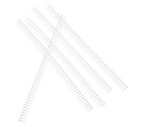 SUPVOX 100 Scale Miniature Garden Fence for Dollhouse Micro Landscape, Small Plastic Railing for DIY Architectural Model, Village Construction Fencing Supplies